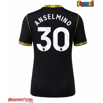 Chelsea Aaron Anselmino #30 Tricou Fotbal Replică 2026-27 Femei Deplasare